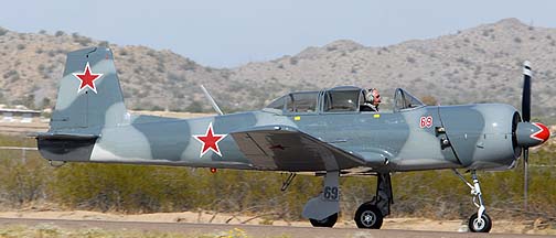 Nanchang CJ-6 NX6CY, Copperstate Fly-in, October 23, 2010